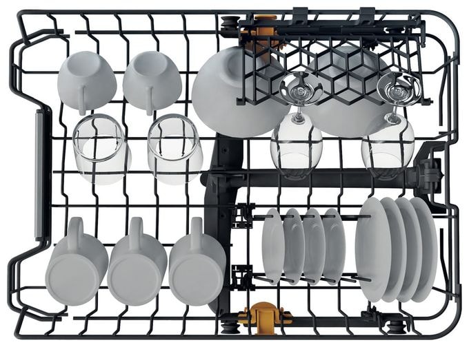 45 cm Geschirrspüler teilintegriert (ohne Front) Sehr leise 10 Maßgedecke ActiveDry BK6PB10BS7A0 