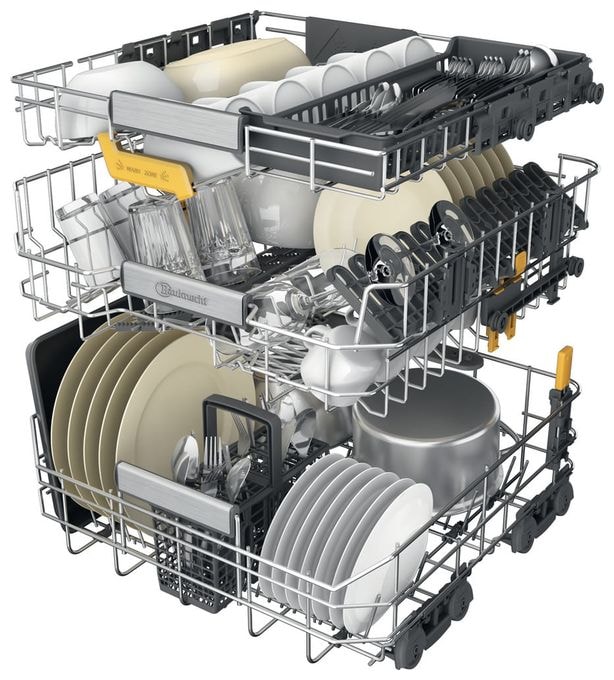 60 cm Geschirrspüler teilintegriert (ohne Front) Sehr leise 15 Maßgedecke aquaStop Funktion ActiveDry BKSV1PBM 