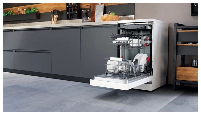 45 cm Geschirrspüler freistehend Leise 10 Maßgedecke BSFO3O35PF 