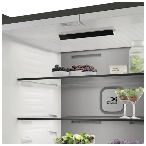 353 l / 157 l Kühl-Gefrierkombi freistehend NoFrost 210 kWh Jahr  KGDDNF182XLCIN (Edelstahl) 