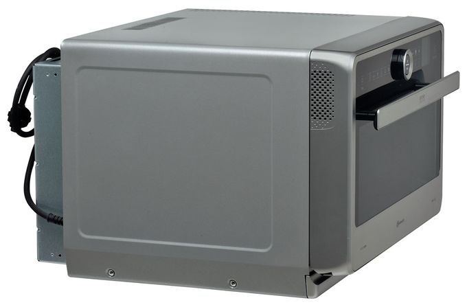 Freistehende Mikrowelle 1000 W Größe: groß Dampfgaren Grill  MW179IN (Edelstahl) 