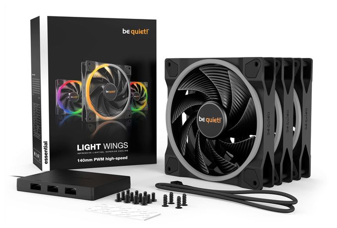 Light Wings | 140mm PWM Triple Pack high-speed 