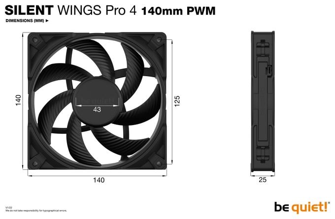 SILENT WINGS PRO 4 | 140mm PWM 