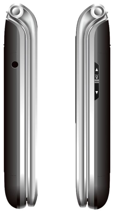 4G Smartphone 7,11 cm (2.8 Zoll) 3 MP Single SIM  SL645plus (Schwarz, Silber) 