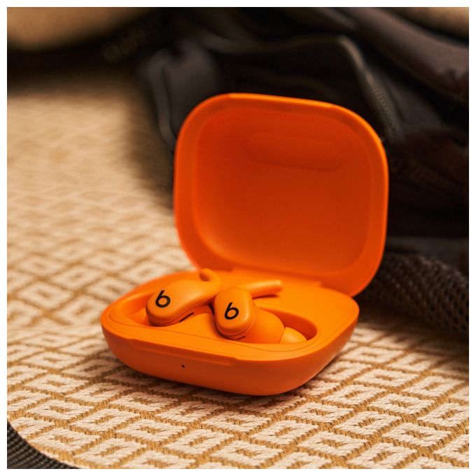 In-Ear Bluetooth Kopfhörer kabellos 7 h Laufzeit IPX4  Powerbeats Fit (Orange) 