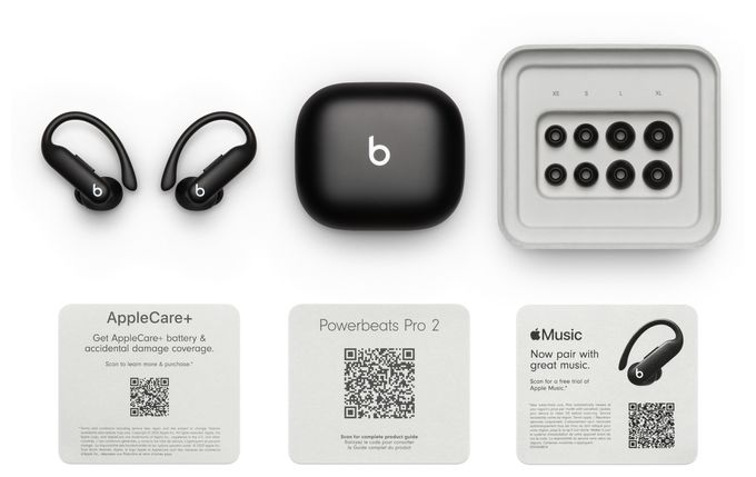 In-Ear Kopfhörer kabellos 10 h Laufzeit IPX4  Powerbeats Pro 2 (Schwarz) 