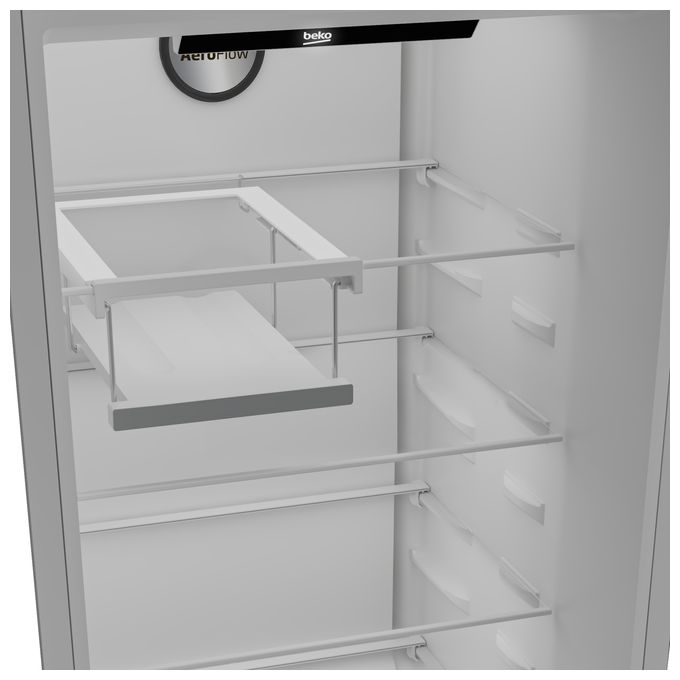 365 l / 365 l Kühlschrank freistehend EEK: E 143 kWh Jahr NoFrost  B3RMLNE444HXB (Edelstahl) 