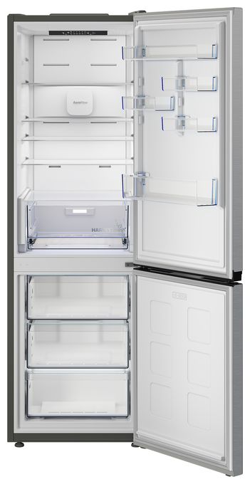 252 l / 118 l Kühl-Gefrierkombi freistehend NoFrost 207 kWh Jahr  B5RCNA376HXB (Silber) 