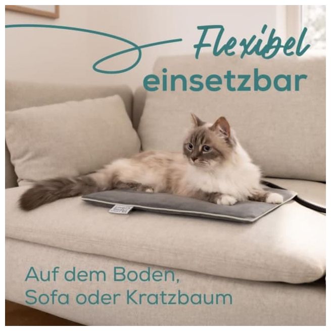  PP210 Lilli Heizmatte für Hunde & Katzen (Grau) 