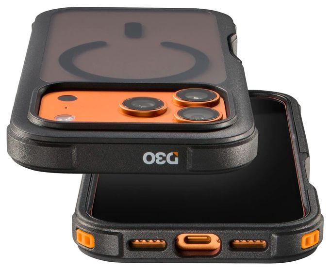 Cover für iPhone 17 Pro  016046 Robust Hybrid (Schwarz) 