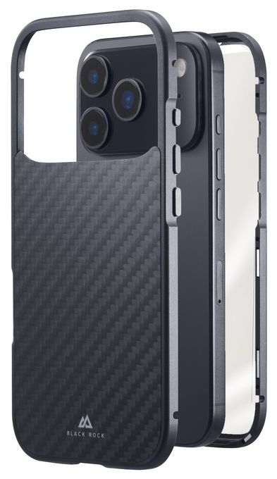 Cover für Apple iPhone 17 Pro  360° Glass (Grau, Transparent) 