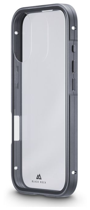 Cover für Apple iPhone 17 (Schwarz, Transparent) 360° Glass 