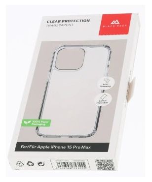 Cover für Apple iPhone 15Pro Max  Clear Protection (Transparent) 