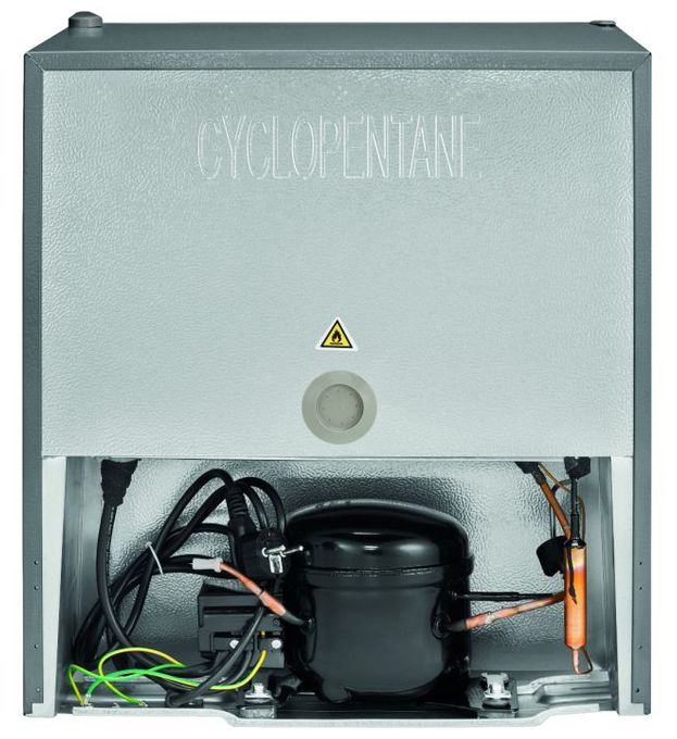 45 l / 45 l Tischkühlschrank EEK: E 80 kWh Jahr  KB7245 (Edelstahl) 