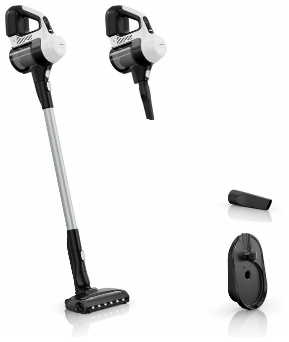 Handstaubsauger Beutellos bis 50 min Laufzeit 25,2 V  Unlimited 5 BBU52WBA (Weiß) 