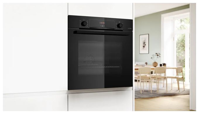 Backofen-Set groß AutoClean Ecoclean Induktions Kochfeld HBD436AB84 (HBA4340B3 + PVW895HC1E) 
