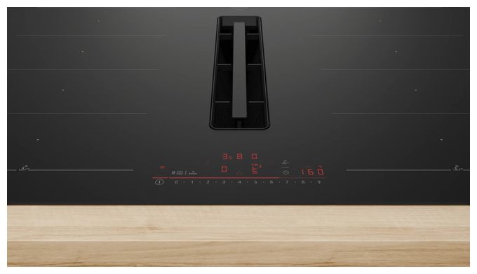 Backofen-Set groß AutoClean mit autarkem 81,2 cm Induktions Kochfeld HBDMATTBK3 (HBG974LM1 + PXL89BH26E) 