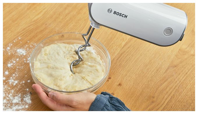 Handmixer 850 W 5 Stufen (Schwarz, Edelstahl, Weiß) MFQ49300 
