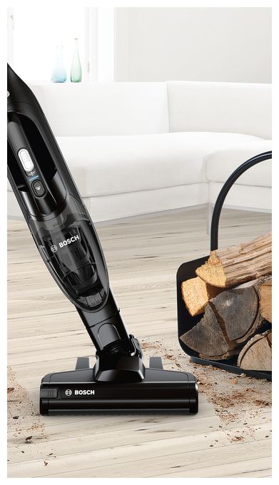 Handstaubsauger Beutellos bis 40 min Laufzeit 14,4 V Zyklonal  Serie 2 BCHF216B (Schwarz) 