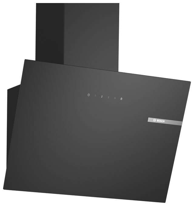 Abluft/Umluft Dunstabzugshaube/Esse Wand 60 cm (Schwarz) Serie 2 DWK65DK60 
