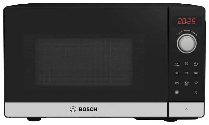 Freistehende Mikrowelle 800 W Größe: klein  Serie 2 FFL023MS2 (Schwarz, Edelstahl) 