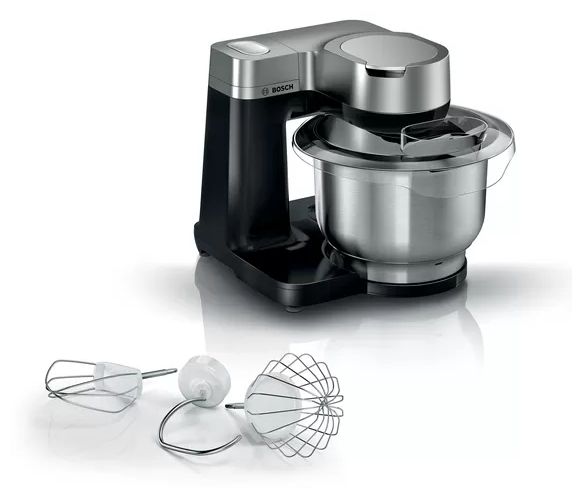 900 W Küchenmaschine 3,8 l  Serie 2 MUMS2VM00 (Schwarz, Silber) 
