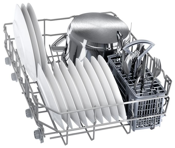 45 cm Geschirrspüler teilintegriert (ohne Front) Leise 10 Maßgedecke aquaStop Funktion Serie 2 SPI2HKS42E 