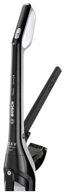 Handstaubsauger Beutellos bis 50 min Laufzeit 21,6 V  Serie 4 BBH32101 Flexxo (Schwarz) 