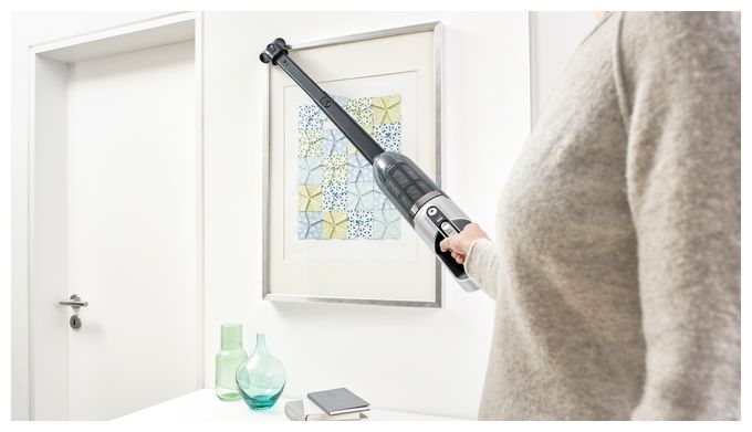 Handstaubsauger Beutellos bis 55 min Laufzeit 25,2 V  Serie 4 BBH3P2801 Flexxo Gen2 (Schwarz) 