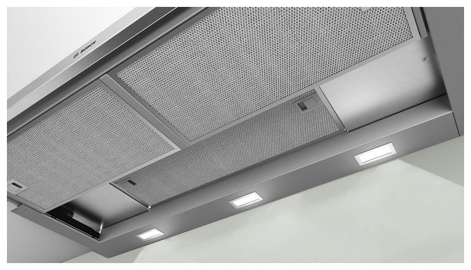 Umluft Dunstabzugshaube/Esse Wand 90 cm (Metallisch) Serie 4 DFR097A52 