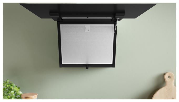 Umluft Dunstabzugshaube/Esse Wand 60 cm (Schwarz) Serie 4 DWK67FN60 