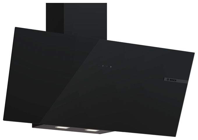 Dunstabzugshaube Wand 90 cm Abluft/Umluft (Schwarz) Serie 4 DWK95DF61 