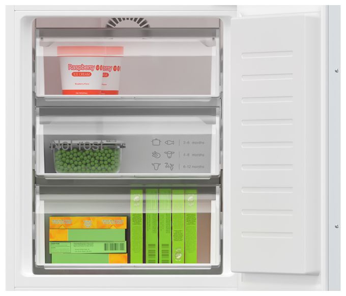 184 l / 76 l Einbau Kühl-/Gefrierkombination 234 kWh NoFrost Serie 4 KIN86SFE0 