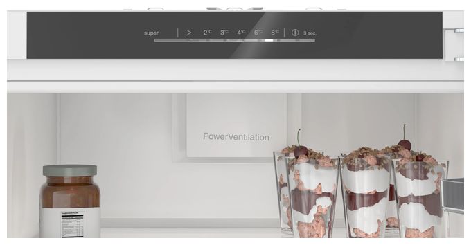 310 l 177,5 cm Einbaukühlschrank EEK: E 114 kWh Jahr Serie 4 KIR81VFE0 