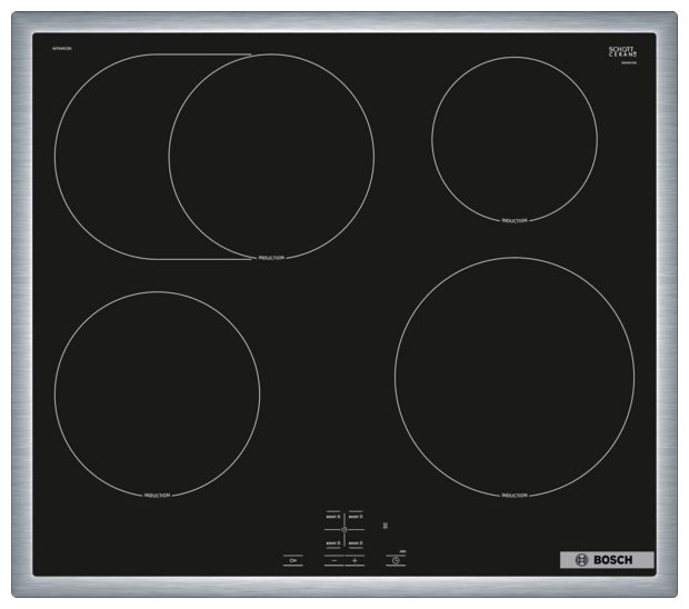 60 cm Induktions Kochfeld/Herdplatte 4 Zone(n) Serie 4 NIF64RCB5E herdgebundenes 