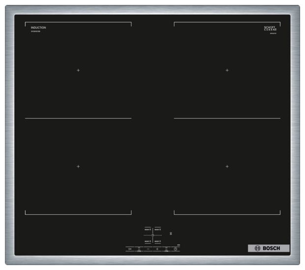 60 cm Induktions Kochfeld/Herdplatte 4 Zone(n) Serie 4 NVQ645CB6E herdgebundenes 