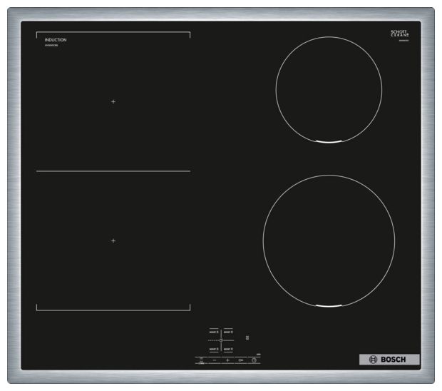 60 cm Induktions Kochfeld/Herdplatte 4 Zone(n) Serie 4 NVS645CB6E herdgebundenes 