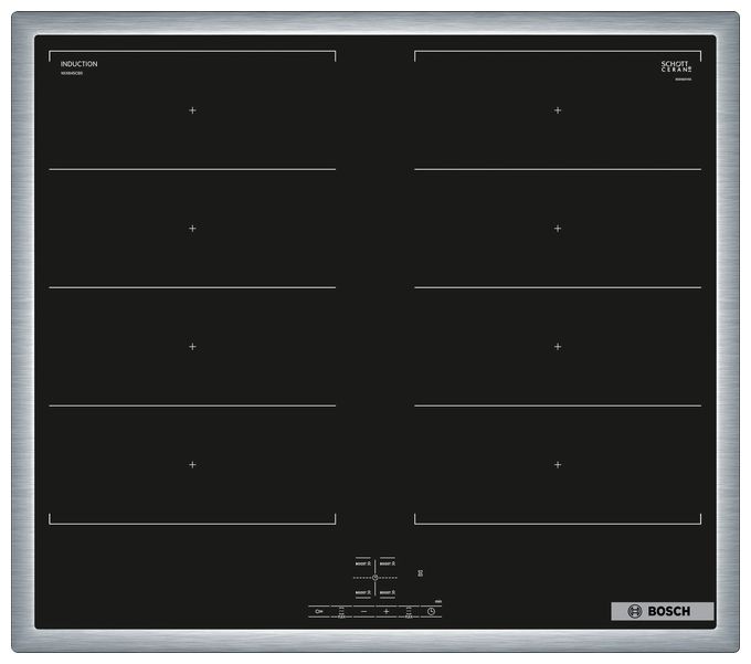60 cm Induktions Kochfeld/Herdplatte 4 Zone(n) Serie 4 NXX645CB5E herdgebundenes 