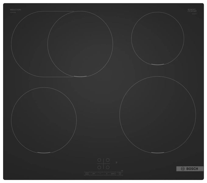 60 cm Induktions Kochfeld/Herdplatte 4 Zone(n) Serie 4 PIF61ABB5E autarkes 