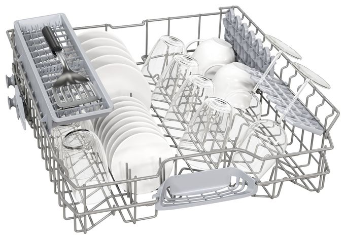 60 cm Geschirrspüler vollintegriert (ohne Front) leise 13 Maßgedecke aquaStop Funktion Wärmetauscher Serie 4 SMV4EU800E 