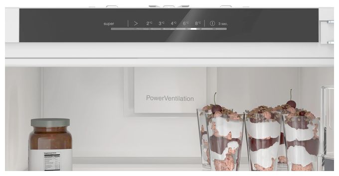 310 l 177,5 cm Einbaukühlschrank EEK: D 91 kWh Jahr Serie 6 KIR81ADD0 