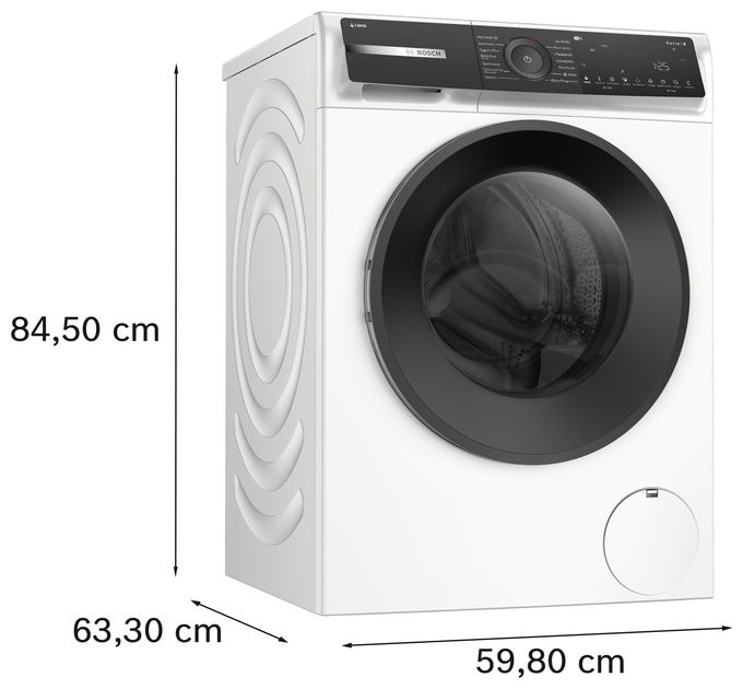 9 kg Frontlader Waschmaschine 1400 U/min aquaStop Funktion Serie 6 WGH244A40 