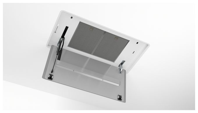 Abluft/Umluft Dunstabzugshaube/Esse Decke 91 cm (Silber) Serie 8 DRC99PS20 