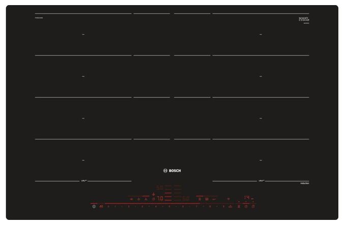Induktions Kochfeld/Herdplatte 4 Zone(n) Serie 8 PXY801DW4E autarkes 80cm 