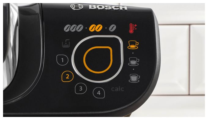 Kaffeekapsel Maschine  TAS6502 Tassimo My Way 2 (Schwarz, Chrom) 