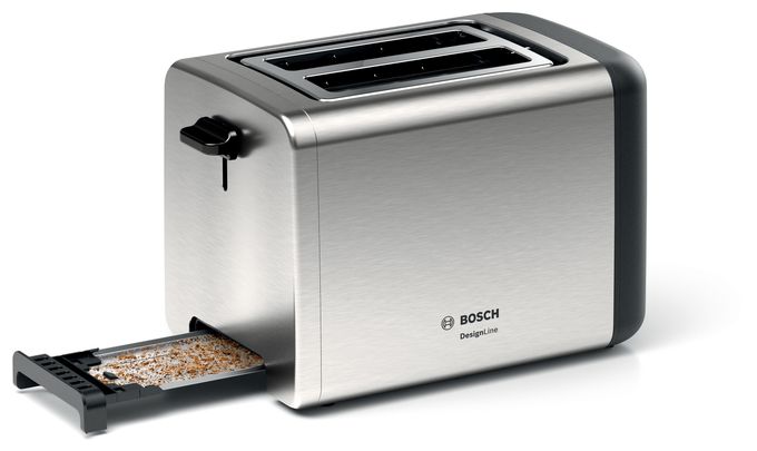Toaster 970 W 2 Scheibe(n)  TAT3P420DE DesignLine (Schwarz, Silber) 