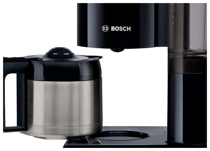 8 Tassen Thermo Filterkaffeemaschine 1,1 l  TKA8A053 Styline (Schwarz) 