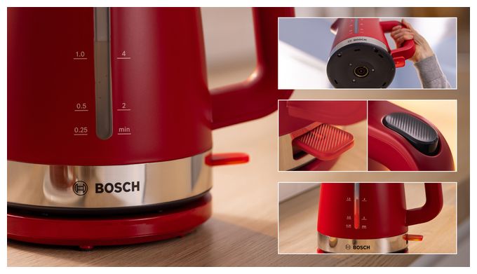 1,7 l Wasserkocher 2400 W  TWK4M224 MyMoment (Rot) 