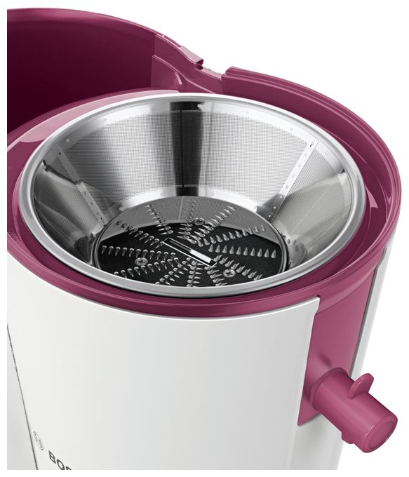 700 W (Kirsche (Frucht), Transparent, Weiß) VitaJuice 2 MES25C0 Entsafter 