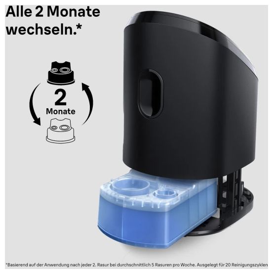 3-in-1 ShaverCare Reinigungskartuschen, 6+2 Pack 